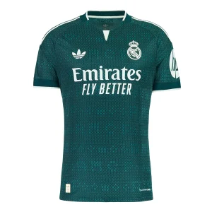 Camisa II do Real Madrid Away (Verde) 2026/2027 – Versão Jogador
