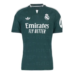 Camisa II do Real Madrid Away (Verde) 2026/2027 – Versão Torcedor