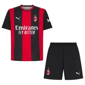 Kit Infantil I do A.C. Milan (Home) 2026/2027 – Camisa e Short