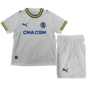 Kit Infantil I do Olympique de Marseille (Home) 2026/2027 – Camisa e Short
