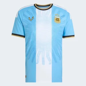 Camisa I da Argentina Branca/Azul Home (Despedida Messi) 2026/2027 – Versão Torcedor