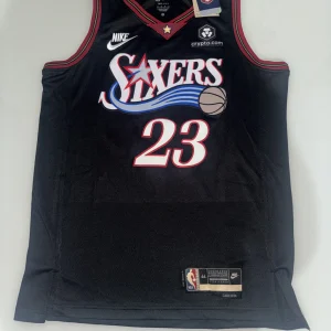 Regata NBA do Philadelphia 76ers Hardwood Classic 25/26 - Personalização: LeBron James #23 (Pronta Entrega) - Tamanho M